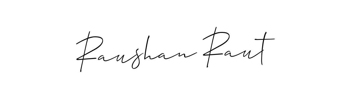 You can use this online signature creator to create a handwritten signature for the name Raushan Raut. This is the best online autograph maker. Raushan Raut signature style 2 images and pictures png