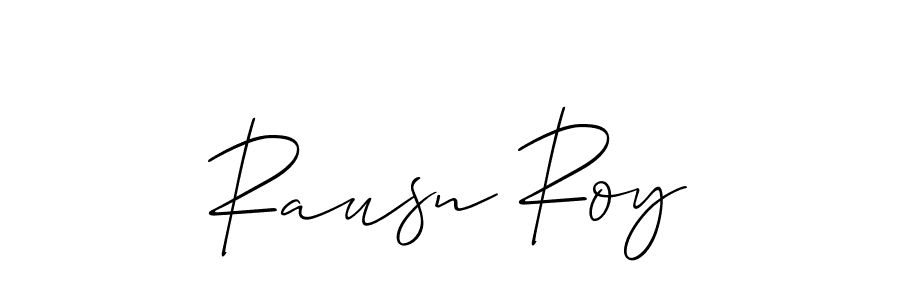 Design your own signature with our free online signature maker. With this signature software, you can create a handwritten (Allison_Script) signature for name Rausn Roy. Rausn Roy signature style 2 images and pictures png