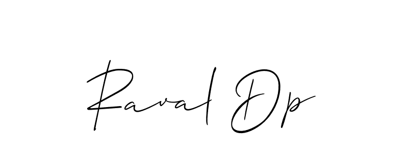 Similarly Allison_Script is the best handwritten signature design. Signature creator online .You can use it as an online autograph creator for name Raval Dp. Raval Dp signature style 2 images and pictures png