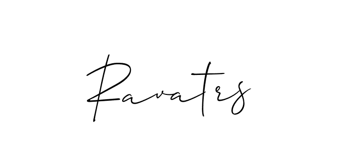Make a short Ravatrs signature style. Manage your documents anywhere anytime using Allison_Script. Create and add eSignatures, submit forms, share and send files easily. Ravatrs signature style 2 images and pictures png