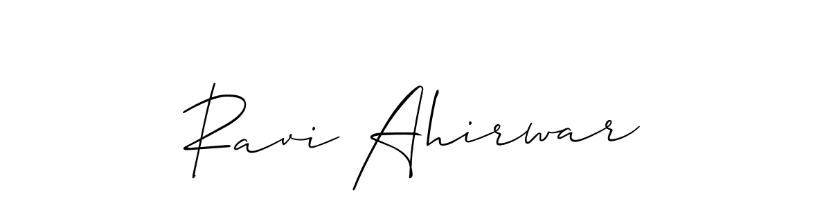 This is the best signature style for the Ravi Ahirwar name. Also you like these signature font (Allison_Script). Mix name signature. Ravi Ahirwar signature style 2 images and pictures png