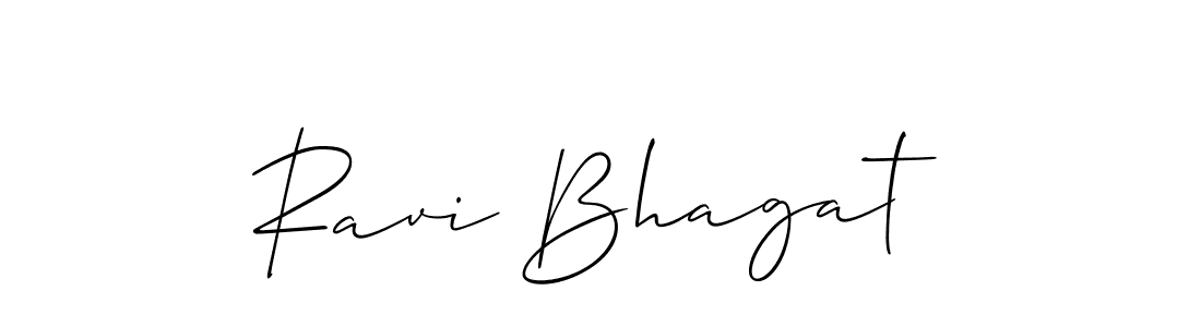 How to make Ravi Bhagat signature? Allison_Script is a professional autograph style. Create handwritten signature for Ravi Bhagat name. Ravi Bhagat signature style 2 images and pictures png