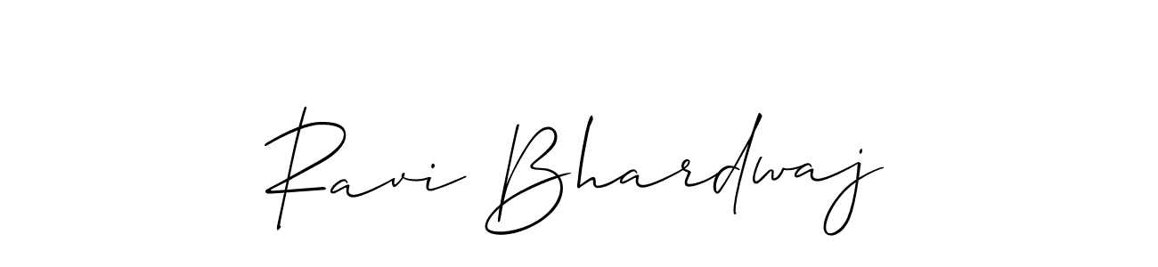 How to make Ravi Bhardwaj signature? Allison_Script is a professional autograph style. Create handwritten signature for Ravi Bhardwaj name. Ravi Bhardwaj signature style 2 images and pictures png