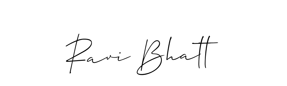 It looks lik you need a new signature style for name Ravi Bhatt. Design unique handwritten (Allison_Script) signature with our free signature maker in just a few clicks. Ravi Bhatt signature style 2 images and pictures png