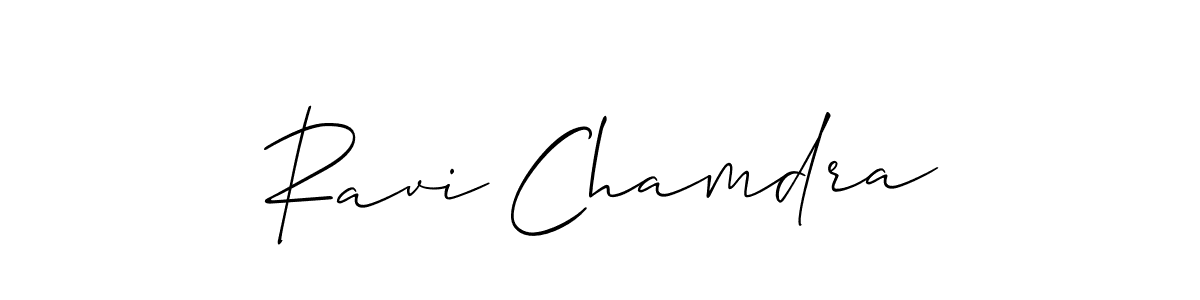 Similarly Allison_Script is the best handwritten signature design. Signature creator online .You can use it as an online autograph creator for name Ravi Chamdra. Ravi Chamdra signature style 2 images and pictures png