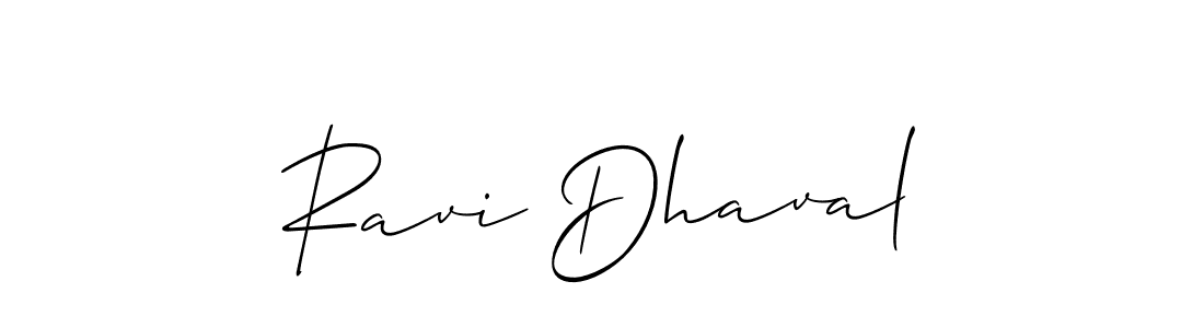 You should practise on your own different ways (Allison_Script) to write your name (Ravi Dhaval) in signature. don't let someone else do it for you. Ravi Dhaval signature style 2 images and pictures png