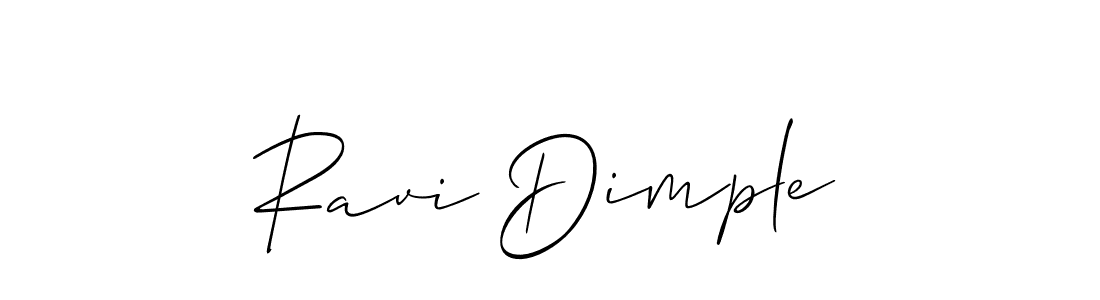 Once you've used our free online signature maker to create your best signature Allison_Script style, it's time to enjoy all of the benefits that Ravi Dimple name signing documents. Ravi Dimple signature style 2 images and pictures png