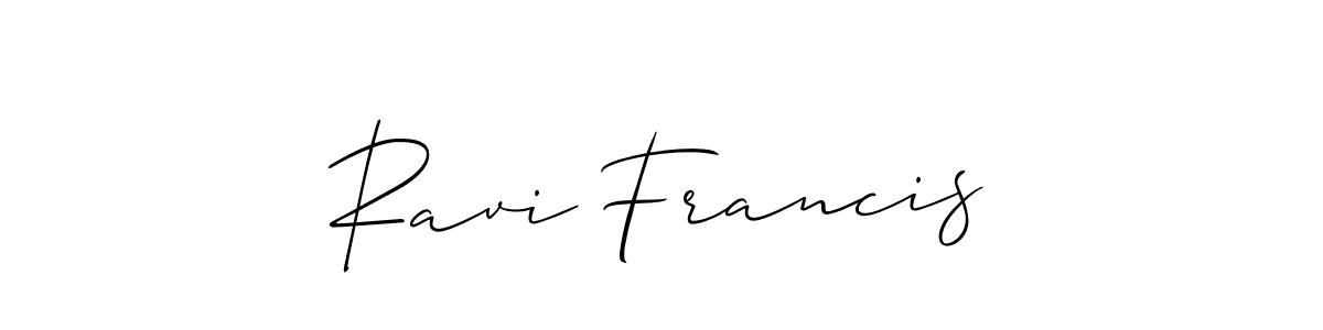 Once you've used our free online signature maker to create your best signature Allison_Script style, it's time to enjoy all of the benefits that Ravi Francis name signing documents. Ravi Francis signature style 2 images and pictures png