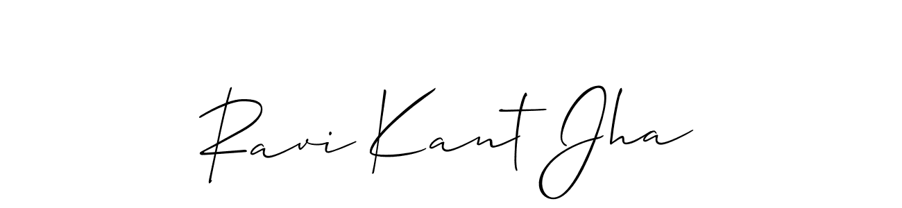 Best and Professional Signature Style for Ravi Kant Jha. Allison_Script Best Signature Style Collection. Ravi Kant Jha signature style 2 images and pictures png