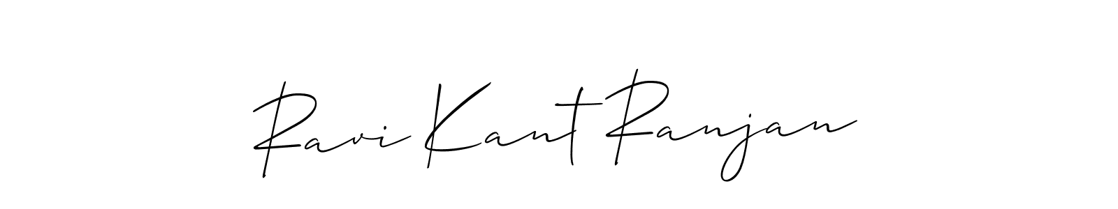 Similarly Allison_Script is the best handwritten signature design. Signature creator online .You can use it as an online autograph creator for name Ravi Kant Ranjan. Ravi Kant Ranjan signature style 2 images and pictures png