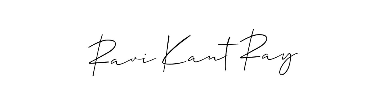 Also we have Ravi Kant Ray name is the best signature style. Create professional handwritten signature collection using Allison_Script autograph style. Ravi Kant Ray signature style 2 images and pictures png