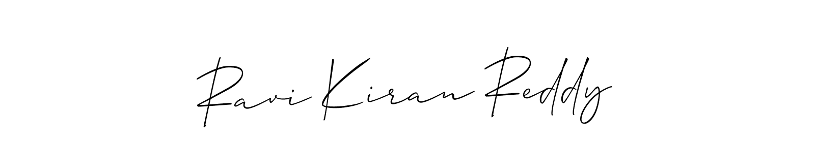 You should practise on your own different ways (Allison_Script) to write your name (Ravi Kiran Reddy) in signature. don't let someone else do it for you. Ravi Kiran Reddy signature style 2 images and pictures png