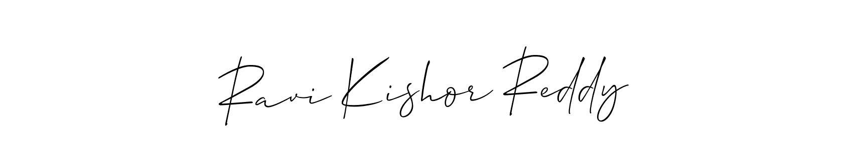 Check out images of Autograph of Ravi Kishor Reddy name. Actor Ravi Kishor Reddy Signature Style. Allison_Script is a professional sign style online. Ravi Kishor Reddy signature style 2 images and pictures png