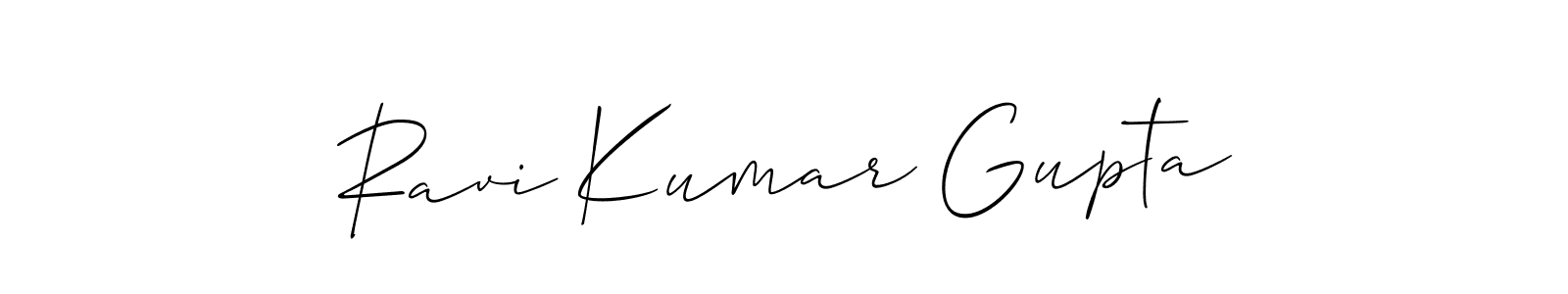 You should practise on your own different ways (Allison_Script) to write your name (Ravi Kumar Gupta) in signature. don't let someone else do it for you. Ravi Kumar Gupta signature style 2 images and pictures png