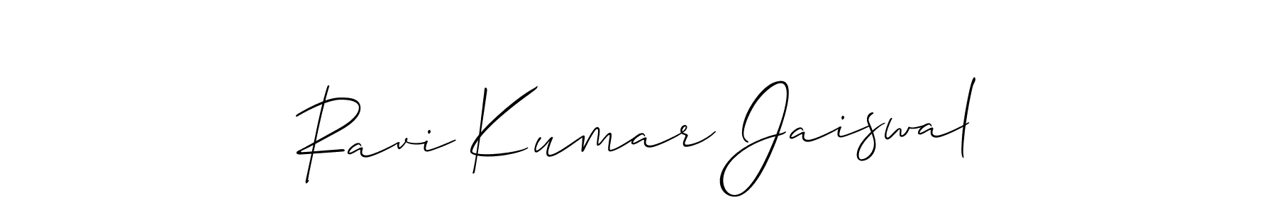 Once you've used our free online signature maker to create your best signature Allison_Script style, it's time to enjoy all of the benefits that Ravi Kumar Jaiswal name signing documents. Ravi Kumar Jaiswal signature style 2 images and pictures png