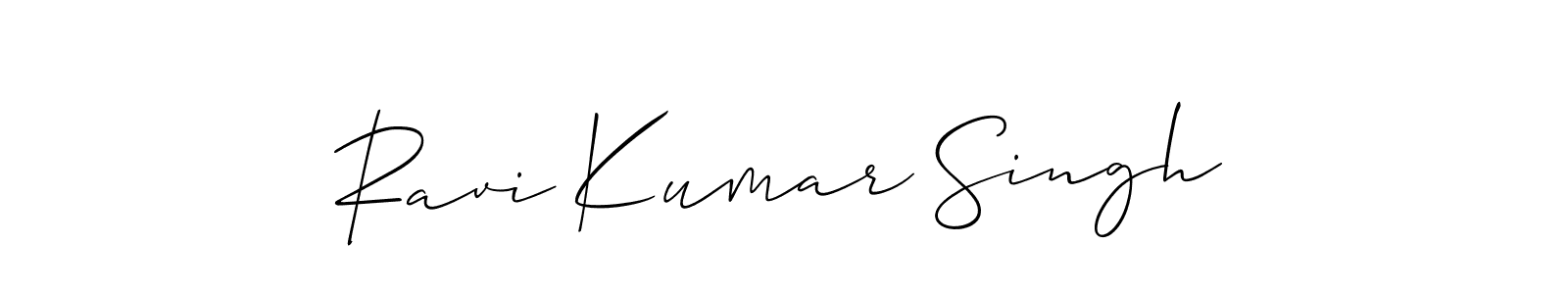 It looks lik you need a new signature style for name Ravi Kumar Singh. Design unique handwritten (Allison_Script) signature with our free signature maker in just a few clicks. Ravi Kumar Singh signature style 2 images and pictures png