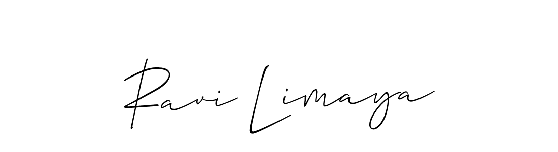 How to Draw Ravi Limaya signature style? Allison_Script is a latest design signature styles for name Ravi Limaya. Ravi Limaya signature style 2 images and pictures png