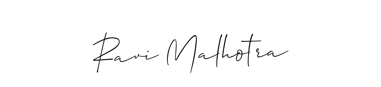 if you are searching for the best signature style for your name Ravi Malhotra. so please give up your signature search. here we have designed multiple signature styles  using Allison_Script. Ravi Malhotra signature style 2 images and pictures png