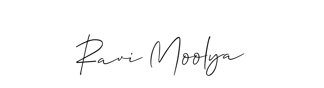 Make a beautiful signature design for name Ravi Moolya. Use this online signature maker to create a handwritten signature for free. Ravi Moolya signature style 2 images and pictures png