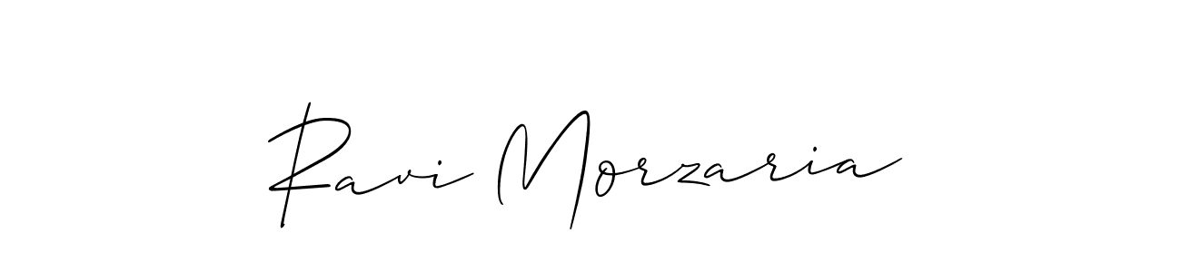 Similarly Allison_Script is the best handwritten signature design. Signature creator online .You can use it as an online autograph creator for name Ravi Morzaria. Ravi Morzaria signature style 2 images and pictures png