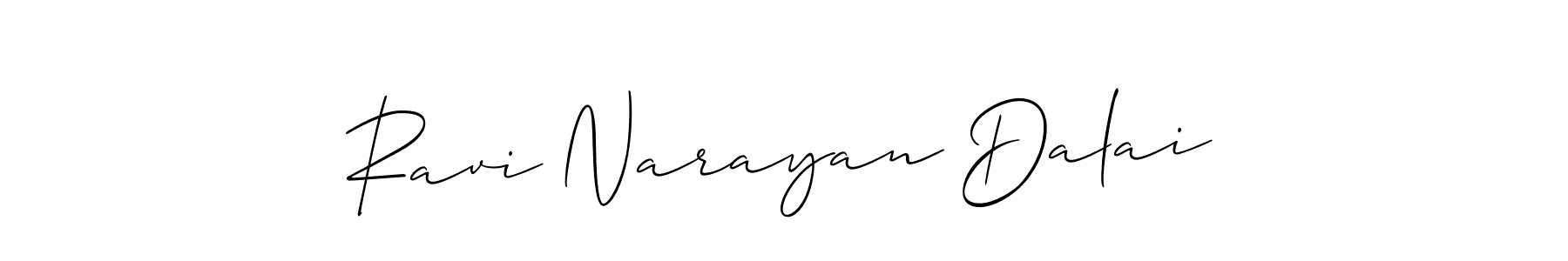 How to make Ravi Narayan Dalai signature? Allison_Script is a professional autograph style. Create handwritten signature for Ravi Narayan Dalai name. Ravi Narayan Dalai signature style 2 images and pictures png