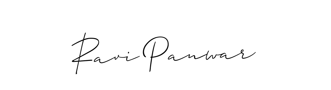 Also You can easily find your signature by using the search form. We will create Ravi Panwar name handwritten signature images for you free of cost using Allison_Script sign style. Ravi Panwar signature style 2 images and pictures png