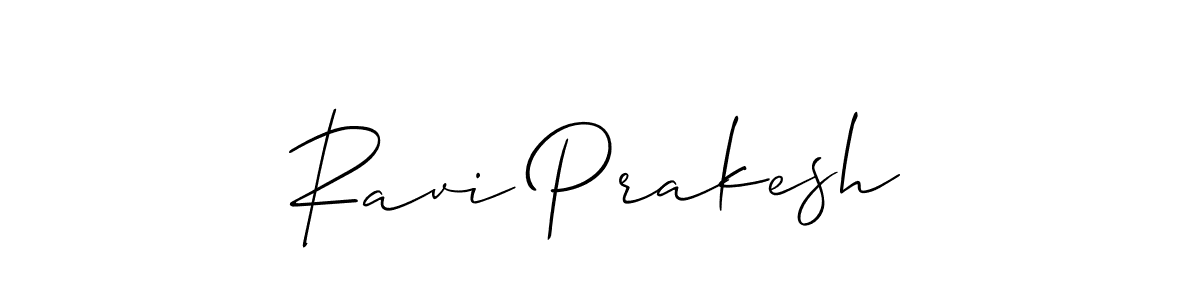 Also we have Ravi Prakesh name is the best signature style. Create professional handwritten signature collection using Allison_Script autograph style. Ravi Prakesh signature style 2 images and pictures png