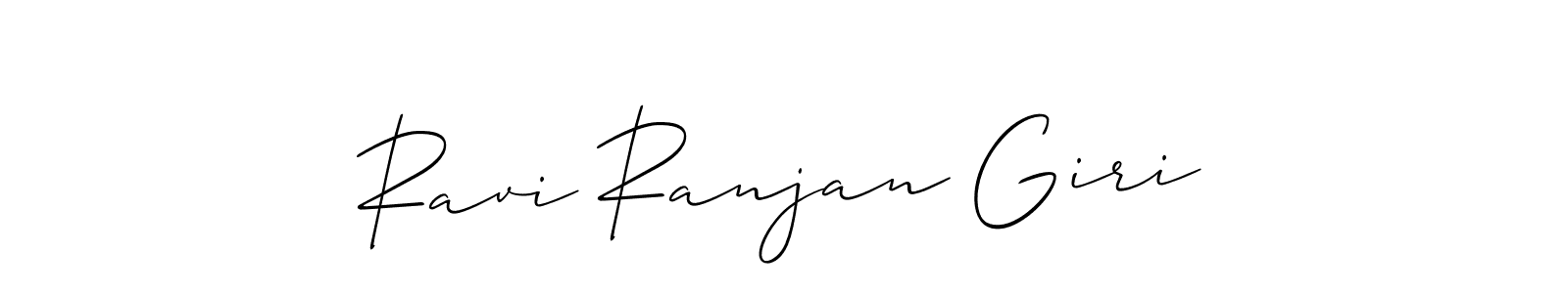 Allison_Script is a professional signature style that is perfect for those who want to add a touch of class to their signature. It is also a great choice for those who want to make their signature more unique. Get Ravi Ranjan Giri name to fancy signature for free. Ravi Ranjan Giri signature style 2 images and pictures png