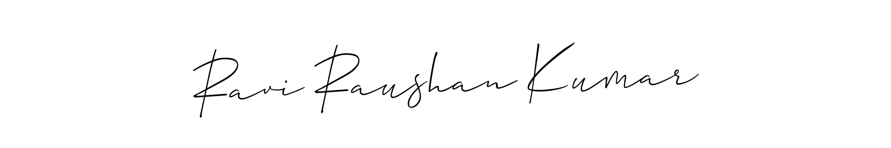 This is the best signature style for the Ravi Raushan Kumar name. Also you like these signature font (Allison_Script). Mix name signature. Ravi Raushan Kumar signature style 2 images and pictures png