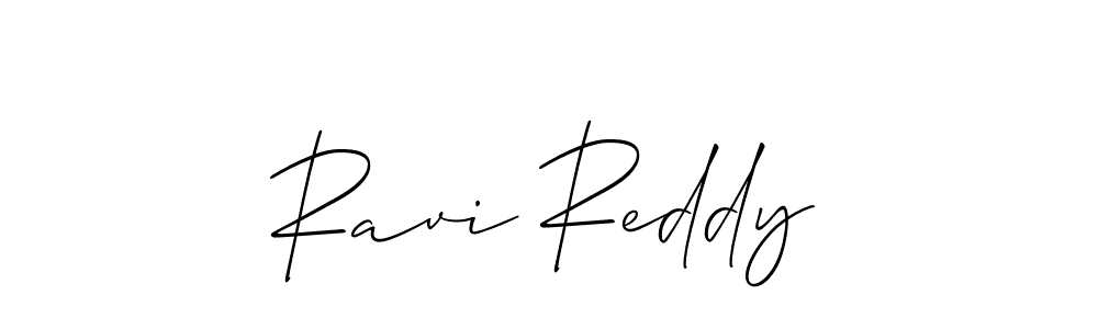 The best way (Allison_Script) to make a short signature is to pick only two or three words in your name. The name Ravi Reddy include a total of six letters. For converting this name. Ravi Reddy signature style 2 images and pictures png