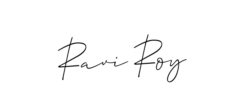 It looks lik you need a new signature style for name Ravi Roy. Design unique handwritten (Allison_Script) signature with our free signature maker in just a few clicks. Ravi Roy signature style 2 images and pictures png