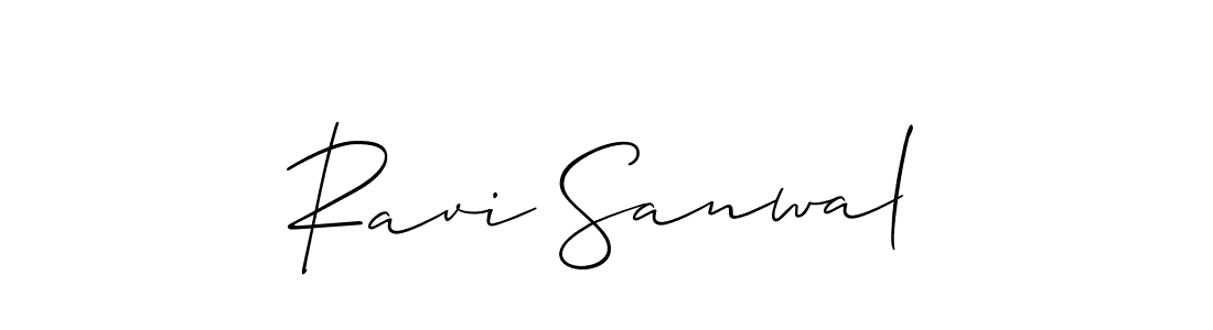 Similarly Allison_Script is the best handwritten signature design. Signature creator online .You can use it as an online autograph creator for name Ravi Sanwal. Ravi Sanwal signature style 2 images and pictures png