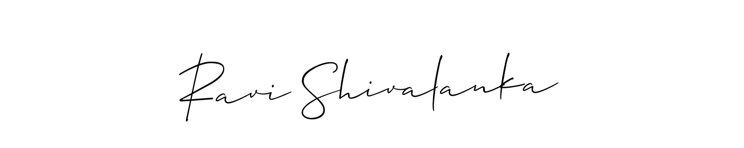 Similarly Allison_Script is the best handwritten signature design. Signature creator online .You can use it as an online autograph creator for name Ravi Shivalanka. Ravi Shivalanka signature style 2 images and pictures png