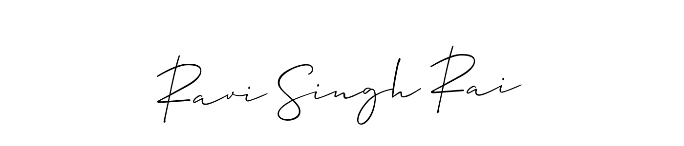 Ravi Singh Rai stylish signature style. Best Handwritten Sign (Allison_Script) for my name. Handwritten Signature Collection Ideas for my name Ravi Singh Rai. Ravi Singh Rai signature style 2 images and pictures png