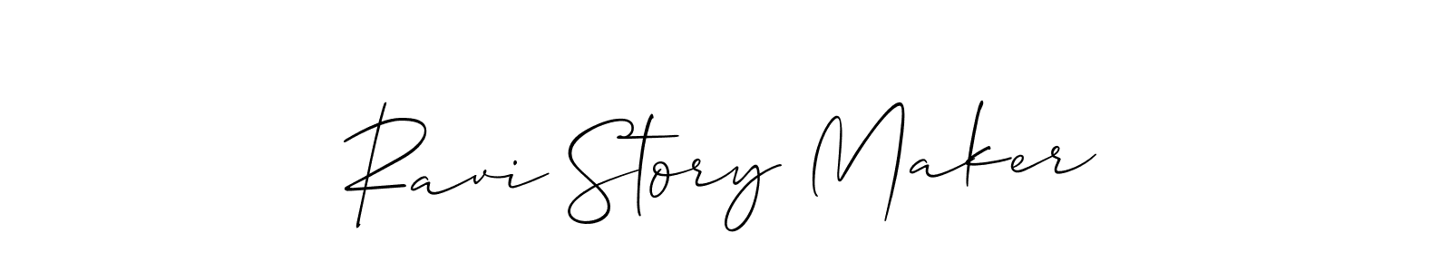 Here are the top 10 professional signature styles for the name Ravi Story Maker. These are the best autograph styles you can use for your name. Ravi Story Maker signature style 2 images and pictures png