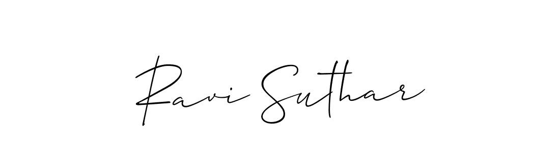 Ravi Suthar stylish signature style. Best Handwritten Sign (Allison_Script) for my name. Handwritten Signature Collection Ideas for my name Ravi Suthar. Ravi Suthar signature style 2 images and pictures png