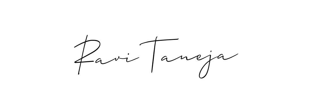 Make a beautiful signature design for name Ravi Taneja. Use this online signature maker to create a handwritten signature for free. Ravi Taneja signature style 2 images and pictures png