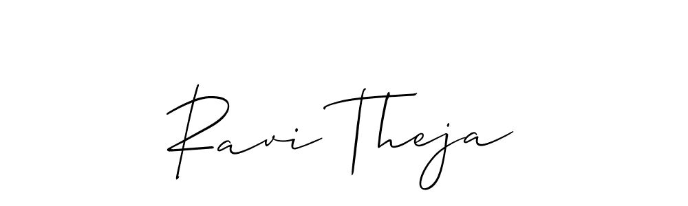 You should practise on your own different ways (Allison_Script) to write your name (Ravi Theja) in signature. don't let someone else do it for you. Ravi Theja signature style 2 images and pictures png