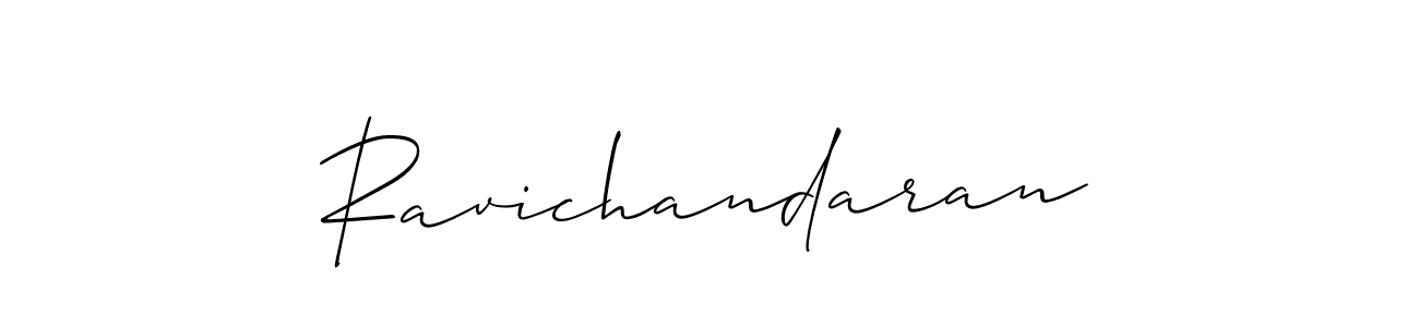 You should practise on your own different ways (Allison_Script) to write your name (Ravichandaran) in signature. don't let someone else do it for you. Ravichandaran signature style 2 images and pictures png