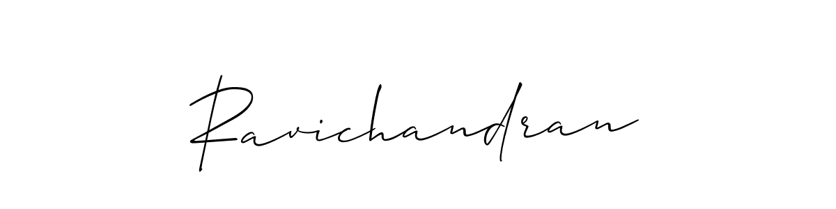 How to Draw Ravichandran signature style? Allison_Script is a latest design signature styles for name Ravichandran. Ravichandran signature style 2 images and pictures png