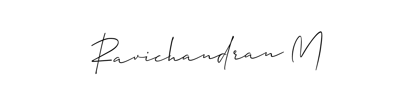 You can use this online signature creator to create a handwritten signature for the name Ravichandran M. This is the best online autograph maker. Ravichandran M signature style 2 images and pictures png