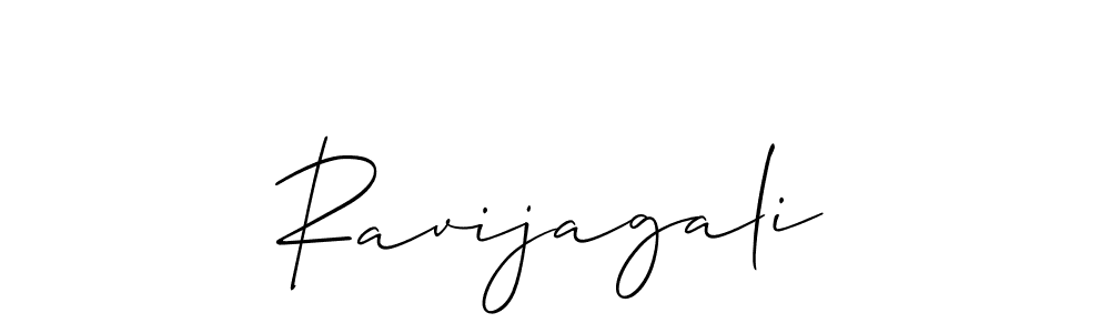 if you are searching for the best signature style for your name Ravijagali. so please give up your signature search. here we have designed multiple signature styles  using Allison_Script. Ravijagali signature style 2 images and pictures png