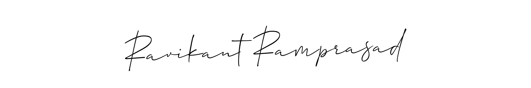 How to Draw Ravikant Ramprasad signature style? Allison_Script is a latest design signature styles for name Ravikant Ramprasad. Ravikant Ramprasad signature style 2 images and pictures png