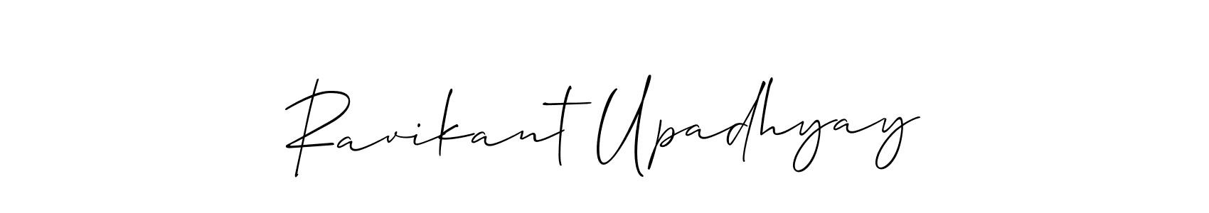 This is the best signature style for the Ravikant Upadhyay name. Also you like these signature font (Allison_Script). Mix name signature. Ravikant Upadhyay signature style 2 images and pictures png