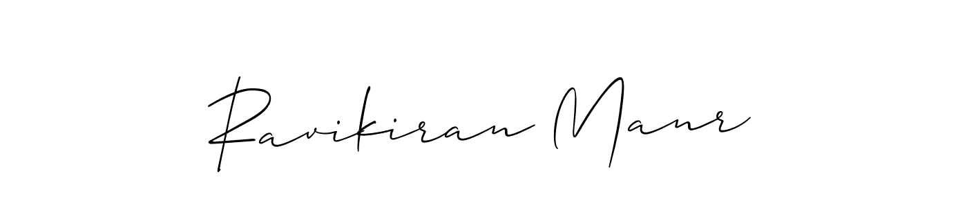This is the best signature style for the Ravikiran Manr name. Also you like these signature font (Allison_Script). Mix name signature. Ravikiran Manr signature style 2 images and pictures png