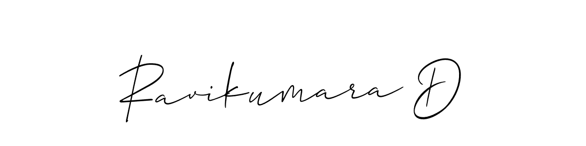 Once you've used our free online signature maker to create your best signature Allison_Script style, it's time to enjoy all of the benefits that Ravikumara D name signing documents. Ravikumara D signature style 2 images and pictures png