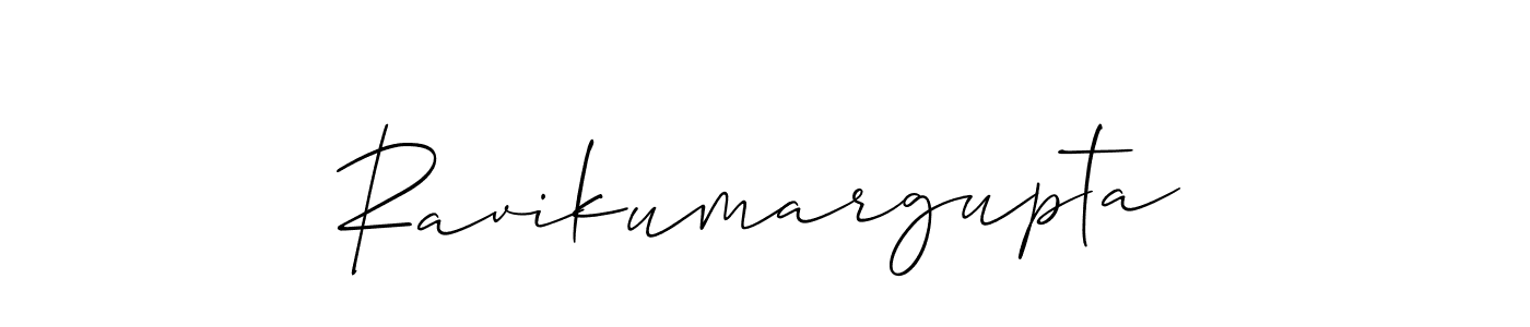 Create a beautiful signature design for name Ravikumargupta. With this signature (Allison_Script) fonts, you can make a handwritten signature for free. Ravikumargupta signature style 2 images and pictures png