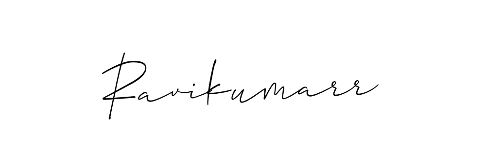 Also we have Ravikumarr name is the best signature style. Create professional handwritten signature collection using Allison_Script autograph style. Ravikumarr signature style 2 images and pictures png