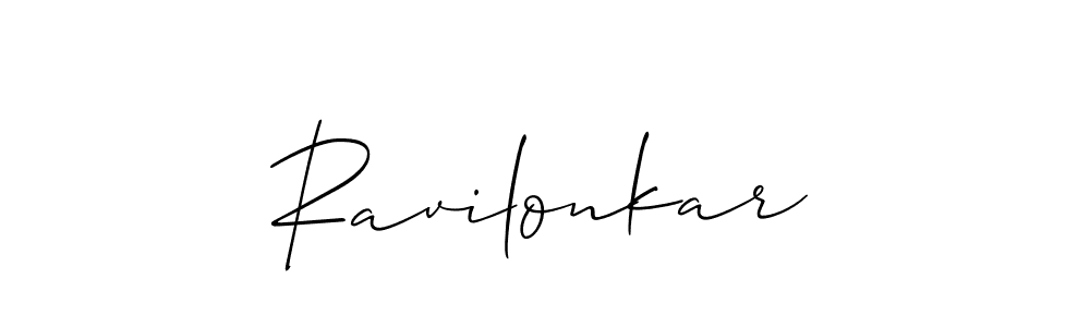 Ravilonkar stylish signature style. Best Handwritten Sign (Allison_Script) for my name. Handwritten Signature Collection Ideas for my name Ravilonkar. Ravilonkar signature style 2 images and pictures png