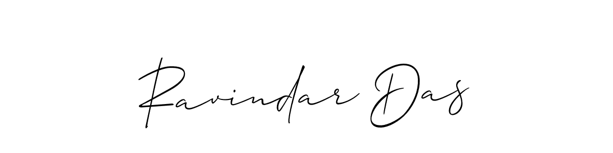 Ravindar Das stylish signature style. Best Handwritten Sign (Allison_Script) for my name. Handwritten Signature Collection Ideas for my name Ravindar Das. Ravindar Das signature style 2 images and pictures png